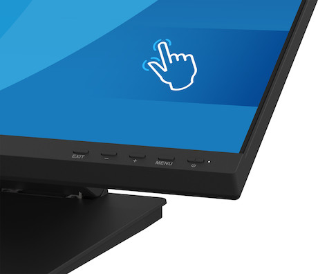 iiyama ProLite T2454MSC-B3AG 24" InCell PCAP 10 Punkte Touchscreen mit IPS-Panel-Technologie, Anti-G