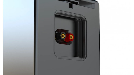 ELAC OD-M81-BK Muro Außenwandlautsprecher, schwarz