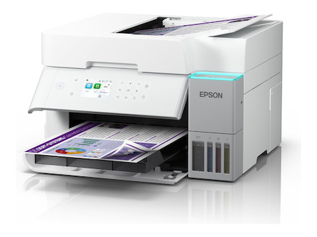 Epson EcoTank ET-3956 A4-Multifunktionsdrucker mit Wi-Fi und AirPrint Tintentank, automatischem Doku