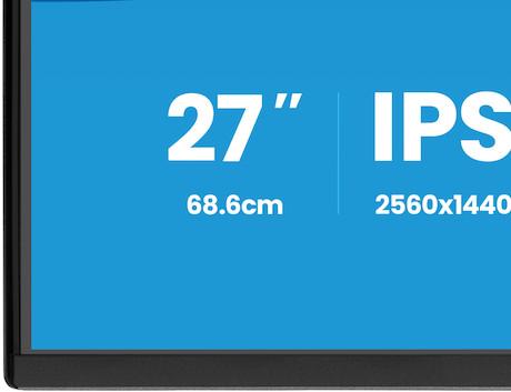 iiyama ProLite X2792QSU-B1 27" Monitor mit IPS-Panel-Technologie, QHD-Auflösung, einem 4-seitigen sc