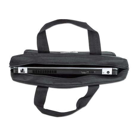 Manhattan Laptoptasche London für Notebooks bis 15,6", Top Load, schwarz