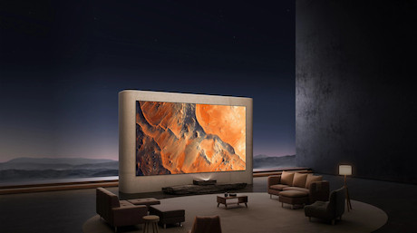 Formovie Theater Premium Ultra Short Throw 4K Triple Color Laser TV Projektor mit zertifiziertem Goo