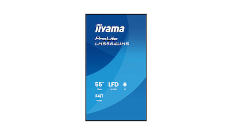 iiyama ProLite LH5564UHS-B1AG 4K UHD 55" Digital Signage-Display mit erweiterten Steuerungs- und Kon
