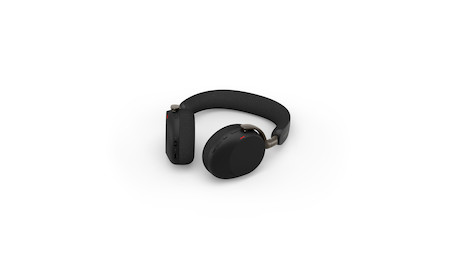Jabra Evolve3 75 - Bluetooth, USB-C - schnurloses Stereo Headset | mit Ladepad