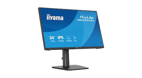 iiyama ProLite XB2493HSU-B1 24" IPS-Monitor mit ergonomischem Standfuß