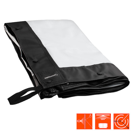 celexon Faltrahmen Leinwand Mobil Expert 366 x 206cm, Frontprojektion - Demoware