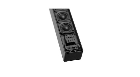 AUDAC VIRO-C201 Zeilenlautsprecher, 2 x 1,3“, 20 W, 8 Ohm, ultra kompakt, schwarz