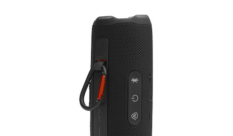 JBL Flip 7 Bluetooth-Lautsprecher mit AI Sound Boost und bis zu 16 Stunden Wiedergabezeit, schwarz