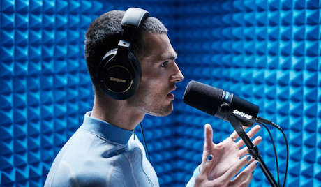 Shure MV7+ Podcast-Mikrofon, Weiß