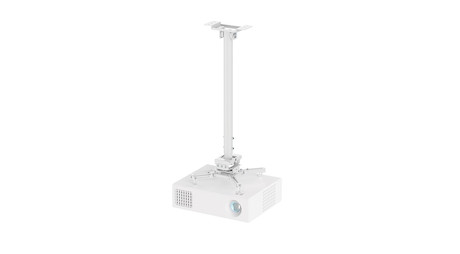 Neomounts CL25-550WH1 Beamer Deckenhalterung - H 74,5-114,5 cm