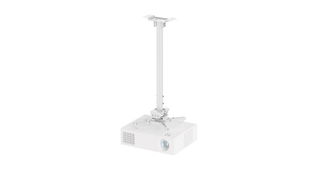 Neomounts CL25-550WH1 Beamer Deckenhalterung - H 74,5-114,5 cm