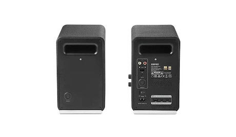 EDIFIER QR65 Desktop-Lautsprecher mit Bluetooth-Konnektivität, schwarz