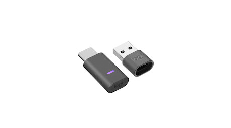 Logitech Zone 305 kabelloses Bluetooth Dual Headset mit USB-C-Empfänger