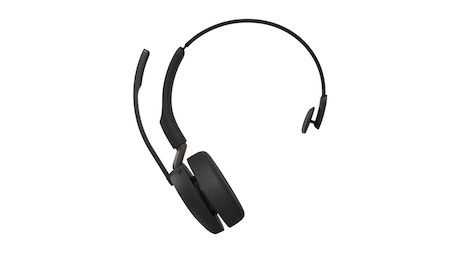 Jabra Evolve3 65 - schnurloses Mono USB-C Headset mit ANC | zertifiziert für Microsoft Teams | ohne