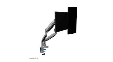 Neomounts NM-D750DSILVER Monitorarm 10-32" - Gasfeder - Klemme/Durchführung - 9 kg - 25,4 cm (10") -