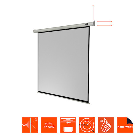 celexon Leinwand Motor Economy 200 x 200 cm