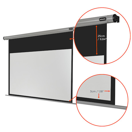 celexon Leinwand Motor HomeCinema 160 x 90 cm