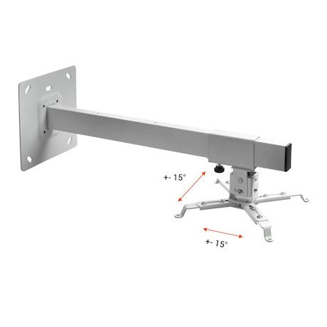 celexon Beamer-Wandhalterung Multicel WM600 - 60 cm Wandabstand - verstellbar