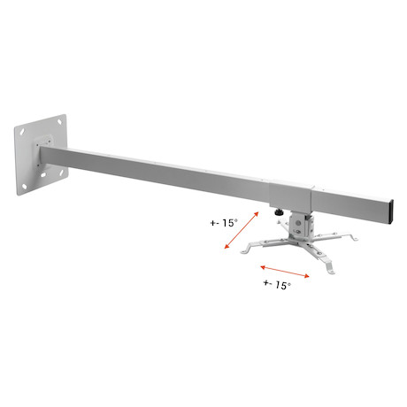 celexon Beamer-Wandhalterung Multicel WM1000 - 100 cm Wandabstand - verstellbar