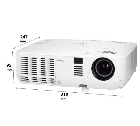 NEC V230X Beamer mit 2300 ANSI-Lumen und XGA Auflösung