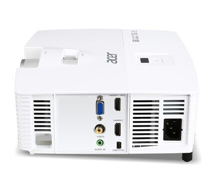 Acer H6520BD 3D Heimkino Beamer mit 3500 ANSI-Lumen und Full-HD