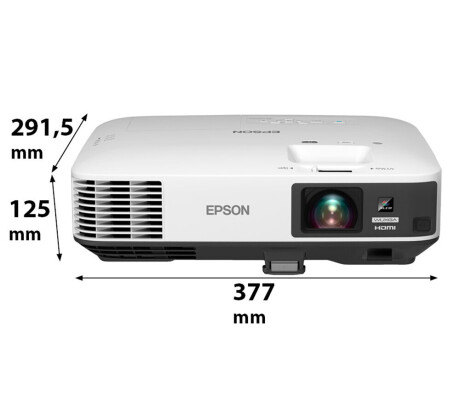 Epson EB-1980WU Business Beamer mit 4400 ANSI-Lumen und WUXGA