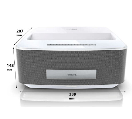 Philips Screeneo HDP 1550 Mini Beamer mit 720 ANSI-Lumen und WXGA