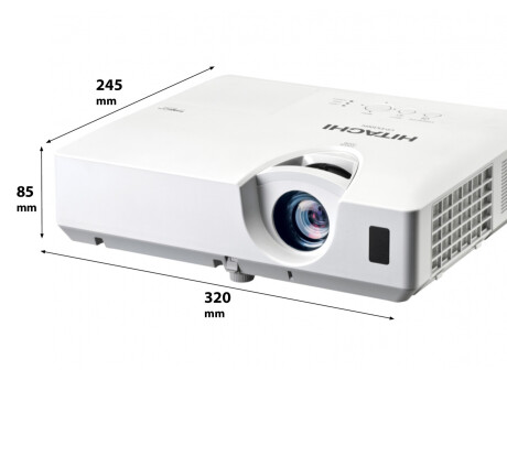 Hitachi CP-EX301N Beamer mit 3000 ANSI-Lumen und XGA Auflösung