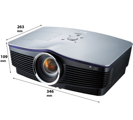 LG BX403B Beamer mit 4000 ANSI-Lumen und XGA Auflösung