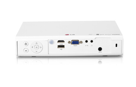 LG PA72G Mini Beamer mit 700 ANSI-Lumen und WXGA Auflösung