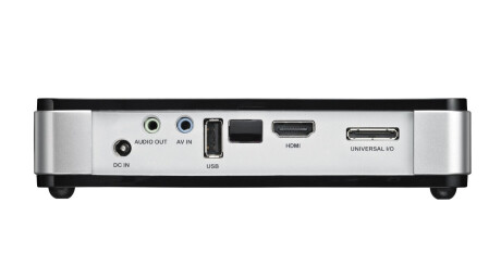 Vivitek Qumi Q5 (schwarz) Mini Beamer mit 500 ANSI-Lumen und WXGA