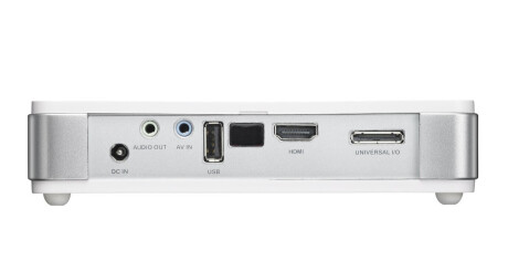 Vivitek Qumi Q5 (weiß) Mini Beamer mit 500 ANSI-Lumen und WXGA