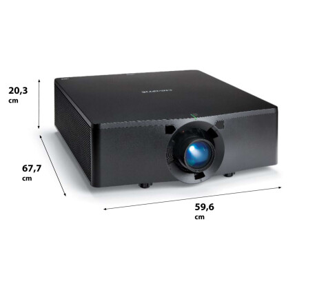 Christie D13WU-HS (ohne Objektiv) Installationsbeamer mit 13500 ANSI-Lumen und WUXGA Auflösung