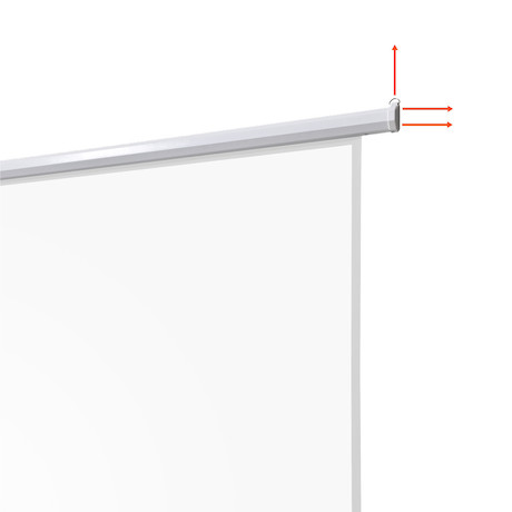 celexon basic line Motorleinwand 240 x 240cm,Heimkino Leinwand,Leinwand Format 1:1, Beamerleinwand,3