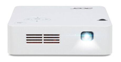 Acer C202i Mini Beamer mit 250 ANSI-Lumen und WVGA Auflösung