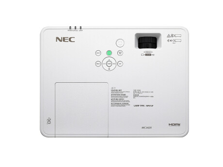 NEC MC372W Business Desktop Beamer mit 3700 Lumen und WXGA Auflösung