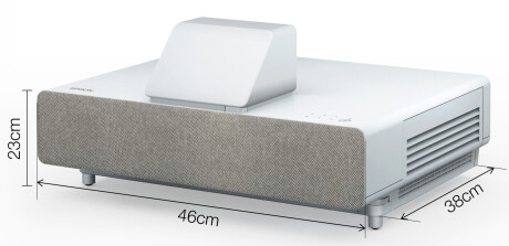 Epson EH-LS500W Ultrakurzdistanz-Beamer weiß mit 4000 Lumen und 4K UHD PRO