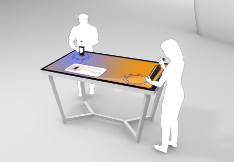 NEC 65" MultiTouch-Tisch mit Objekterkennung