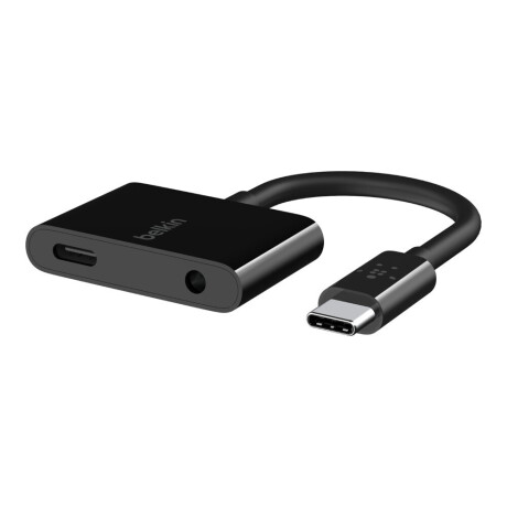 Belkin RockStar 3,5-mm-Klinken-Audio- und USB-C-Ladeadapter