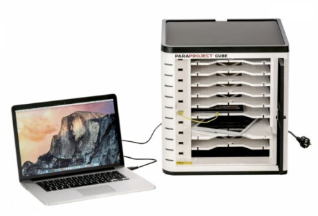 PARAT Cube U10 für iPad inkl. USB Lightning-Kabel, EU-Version