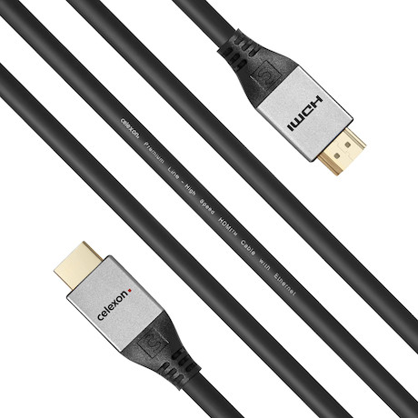 celexon HDMI Kabel mit Ethernet - 2.0a/b 4K 10,0m - Professional Line