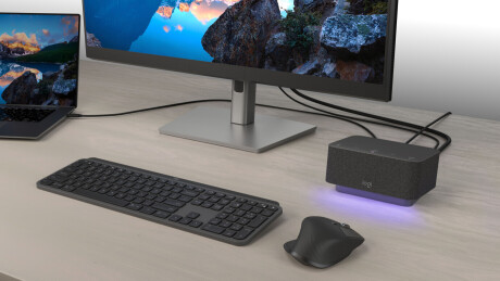 Logi Dock MSFT Version WIP, All-In-One Docking Station, Grafit
