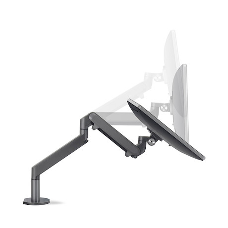 Hagor HA Gasliftarm Medium Single Monitor-Tischhalterung bis 9kg Traglast