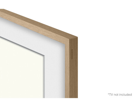 Samsung 50" Frame Rahmen Modern Teak