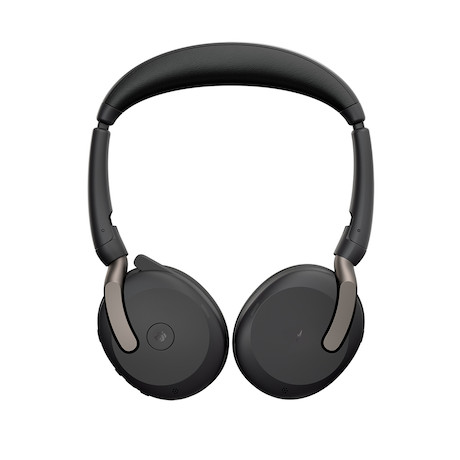 Jabra Evolve2 65 Flex Link380a UC Stereo – schnurloses Stereo Headset mit USB-A - zertifiziert für