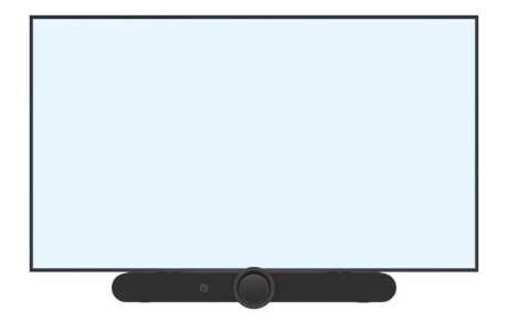 Peerless-AV ACC-SB2 – universelle UC/VC Soundbar-Halterung für 55" bis 85" Single-Displays und 55" b