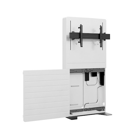 Hagor CON-Line® Big FS Lift 75 - 98" freistehende Medienstele, elektrisch höhenverstellbar
