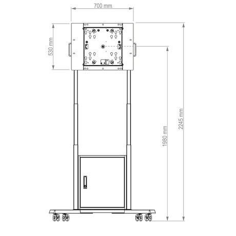 Hagor HP Twin Lift M-Flip mobiles Liftsystem, displayspezifisch für Samsung Flip