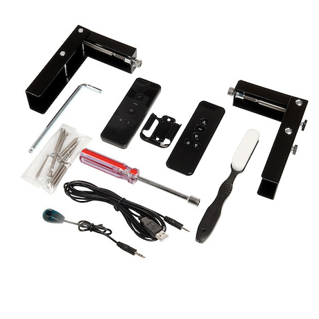 celexon CLR UST Hochkontrast Bodenscheren Leinwand - HomeCinema V2.0, 100" schwarz - Demo