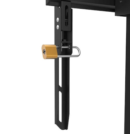 Neomounts FL55-875BL1 motorisierter Bodenständer für 55-100" Bildschirme - Schwarz